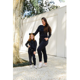 Conjunto Inverno Infantil + Adulto Roupa Bebe Frio Menina