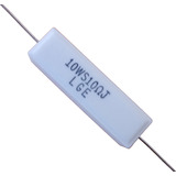 10 Resistor 10r 10w  Resistor De Porcelana P/ Fontes Led Pic