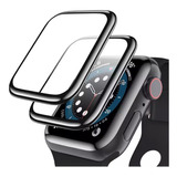 2 Und Protector De Pantalla Vidrios Hd 3d Apple Watch 44mm