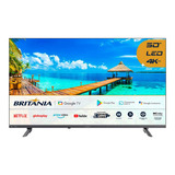 Smart Tv Britânia 50 Polegadas Btv50g2sgtssgbl 4k Uhd Led