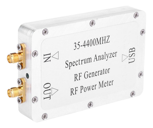 Analizador De Espectro 35-4400 Mhz, Aleación De Aluminio, Ba