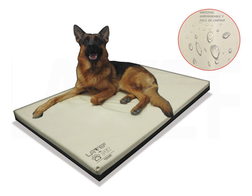 Cama Colchoneta Para Mascota 100x67cm Impermeable Cama Perro