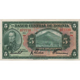 Banco Central Bolivia 5 Bolivianos 