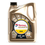 Aceite Total Quartz 9000 5w40 100 % Sintético Nafta Y Diesel