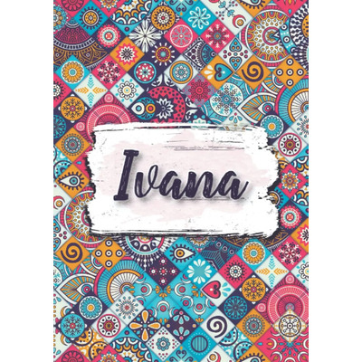 Libro: Ivana: Cuaderno De Notas A5 | Nombre Personalizado Iv