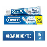 Oral B X150 Extra Blanco Con Bicarbonato 