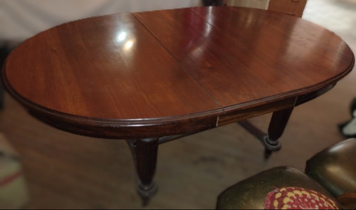 Mesa Antigua Tudor Estilo Inglés Madera Maciza 