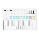 Teclado Controlador Arturia Minilab 3 Alpine White + Nf