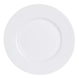 Plato Fondo Blanco 26 Cm Pack 9 Uni 61