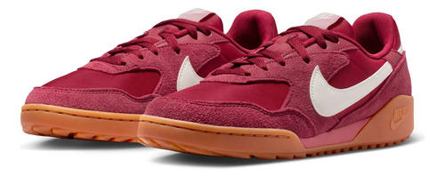 Nike Terra Manta Suede Tenis Rojos Para Mujer | Envío gratis