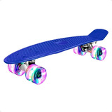 Skate Penny Deck 22 Pulgadas Longboard Luz Led Ruedas