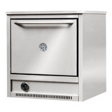 Horno Semi Industrial 60cm Aprobado Gas Acero Inox. Tst