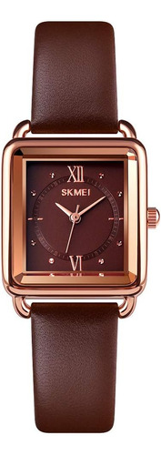 Skmei Relojes Para Mujer Para Mujer Cuadrado Pequeño, Delgad