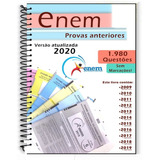 Enem 2020 Apostila Provas Anteriores 2009 A 2019 + Gabarito