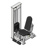 Plano Para Fabricar Maquina De Gym.sillon Cuadriceps Arsenal