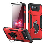 Fanbiya Armor Case Para Asus Rog Phone 6, 6 Pro Funda Con Y
