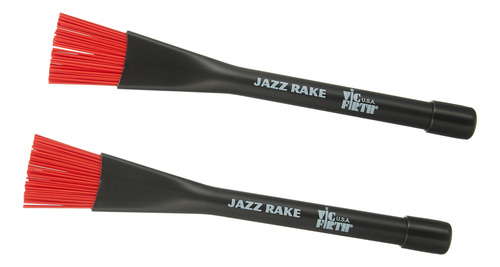 Rastrillo De Jazz Vic Firth  Plstico Rojo