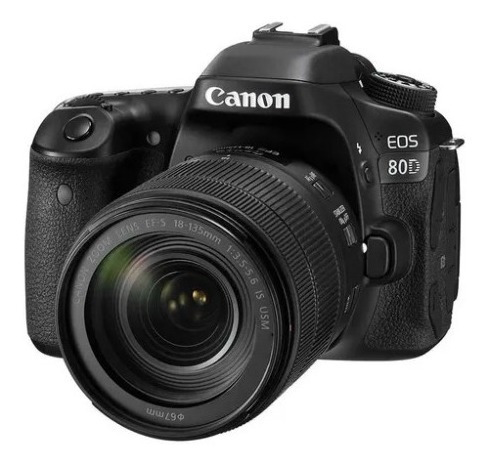 Canon Eos 80d Con Lente 18-135mm Ef-s Usm
