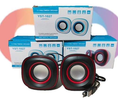 Mini Parlantes Altavoces Plug 3.5mm Para Computador 