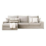 Sofa Esquinero Premium Tres Cuerpos 210x160 Reversible O Puf