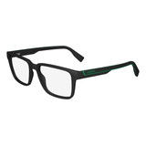 Lentes Lacoste L2936 002 Negro Mate Oftalmico Original Nuevo