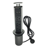 Zapatilla Torre Estacion De Carga Embutir Toma Usb Tbcin