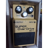 Pedal Super Overdrive Boss Sd-1, Modificación Robert Keeley 