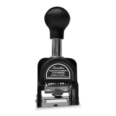 Foliador Numérico Swingline 6 Digitos Metal Y Plastico 1 Pza | Meses sin interés