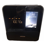 Radio Reloj Led Philips Dc315/37 Altavoces Para iPod/iPhone