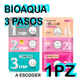 Bioaqua 3 Pasos Rosa Remueve Puntos Negros Tiras Nasales F