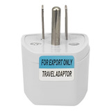 Adaptador Convertidor Enchufe Europeo A Americano 3 Pin X1