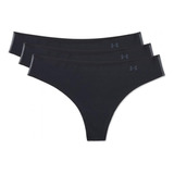 Bombacha Under Armour Ps Thong 3pack 1325615-001/ng