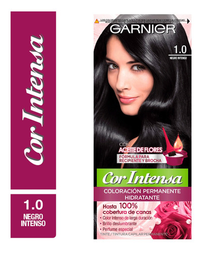 Coloración Nutrisse Cor Intensa Negro Intenso 1.0