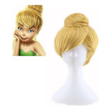 Peluca De Anime Pelo Rubio Cosplay Hada Tinker Bell