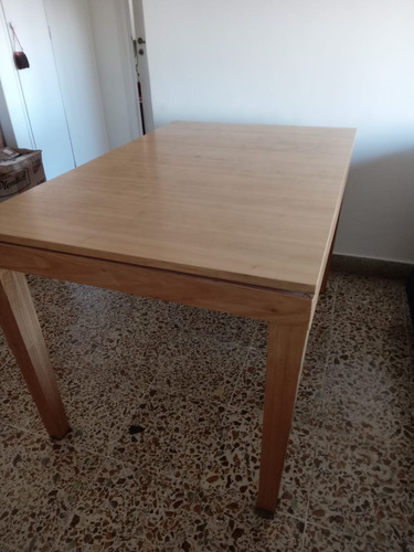 Mesa De Madera Maciza De Paraiso De 1,20 M X 0,80 M