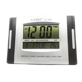 Reloj Digital De Pared Buro Alarma Fechador Temperatura Numeros Gigantes 3809