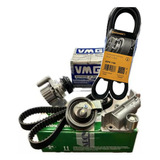 Kit Distribucion Ina + Bomba De Agua + Poli V Vw Bora 1.8 T 