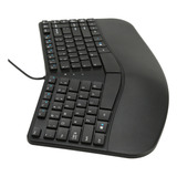 Teclado Dividido, Ergonómico, 87 Teclas, Cómodo Arco Con For