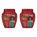 Creme Skala 1kg Potão Do Amor 18 Elementos-kit C/2un