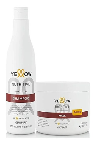 Kit Shampoo Mascarilla  Nutritive Yello - mL a $220