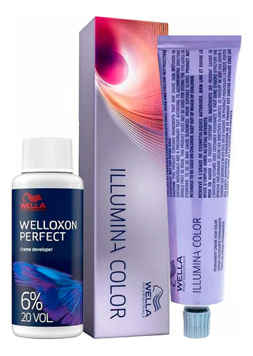  Tinte Permanente Wella Illumina Color 34 Tonos Profesional