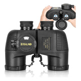 Binocular Esslnb, 10x50/lente Bak-4/brujula Ipx7