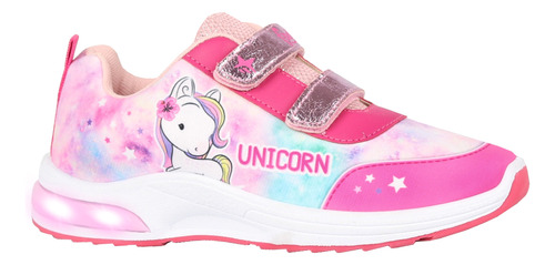 Zapatillas Unicornio Pony Con Luz Footy Linea Pop Mundomania