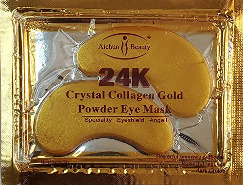 Mascarilla De Ojos De Colágeno En Gel Con Oro 24k