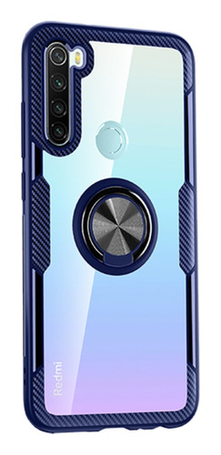 Funda Para Xiaomi Redmi Note 8t Acrilic Ring + Mica 9d