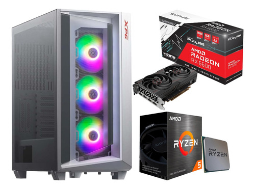 Pc Gamer Amd Rx 6600 Ryzen 5 5600x 32gb 1tb Ssd M.2 +144 Fps