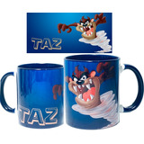 Planeta Mugs Retro Taza Ceramica 11 Oz Looney Tunes Taz