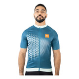 Camiseta De Ciclismo Everlast Azul