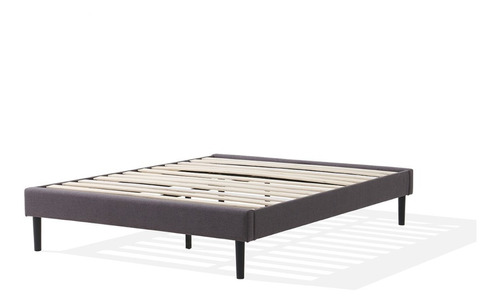 Base De Cama Nooz Elemental Gris, Matrimonial