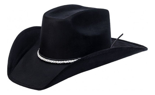 Sombrero Vaquero Para Niños 8 Segundos Texana De Gamuza  | Envío gratis